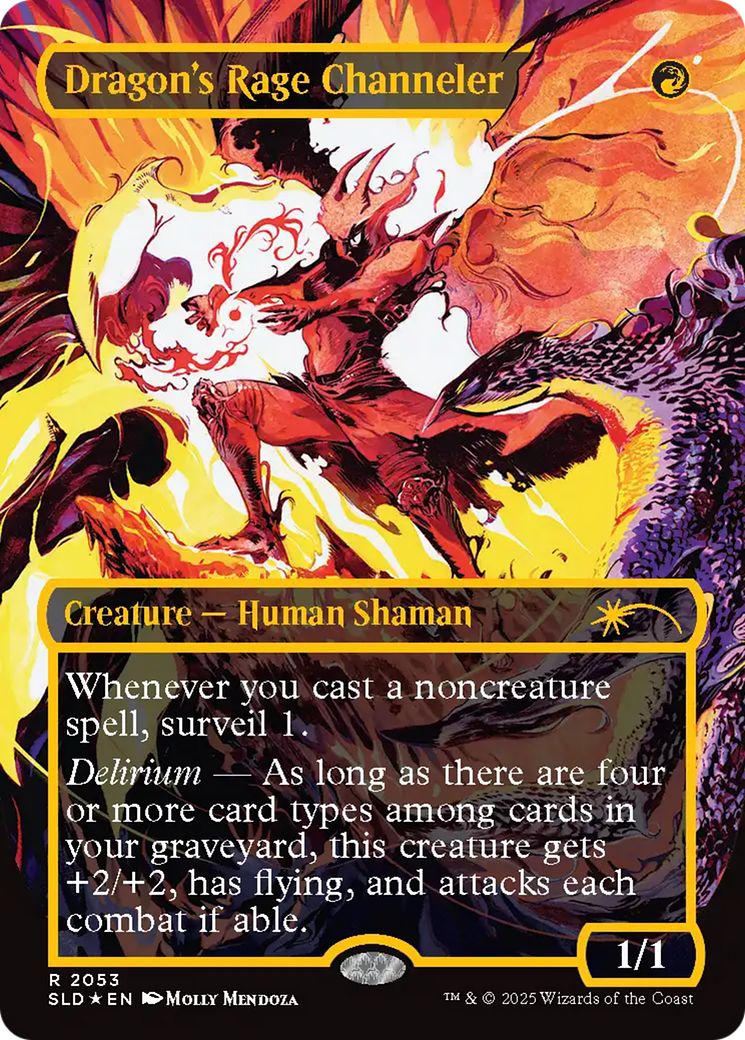 Dragon's Rage Channeler (2053) (Raised Foil) [Secret Lair Drop Series] | Rock City Comics