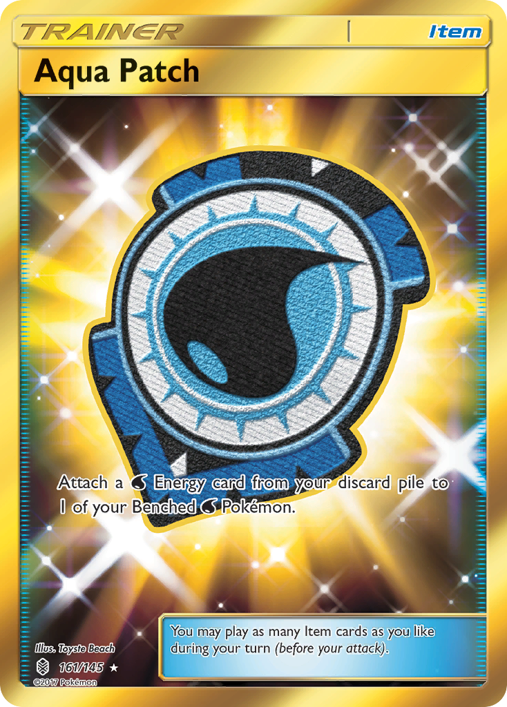 Aqua Patch (161/145) [Sun & Moon: Guardians Rising] | Rock City Comics