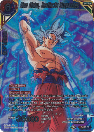 Son Goku, Instincts Surpassed (P-198) [Promotion Cards] | Rock City Comics