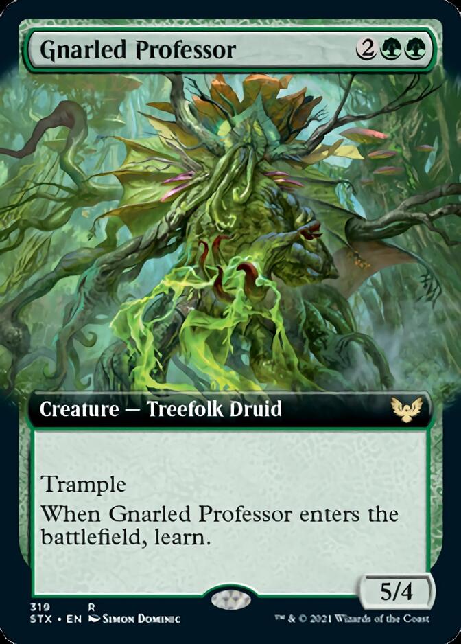 Gnarled Professor (Extended Art) [Strixhaven: School of Mages] | Rock City Comics