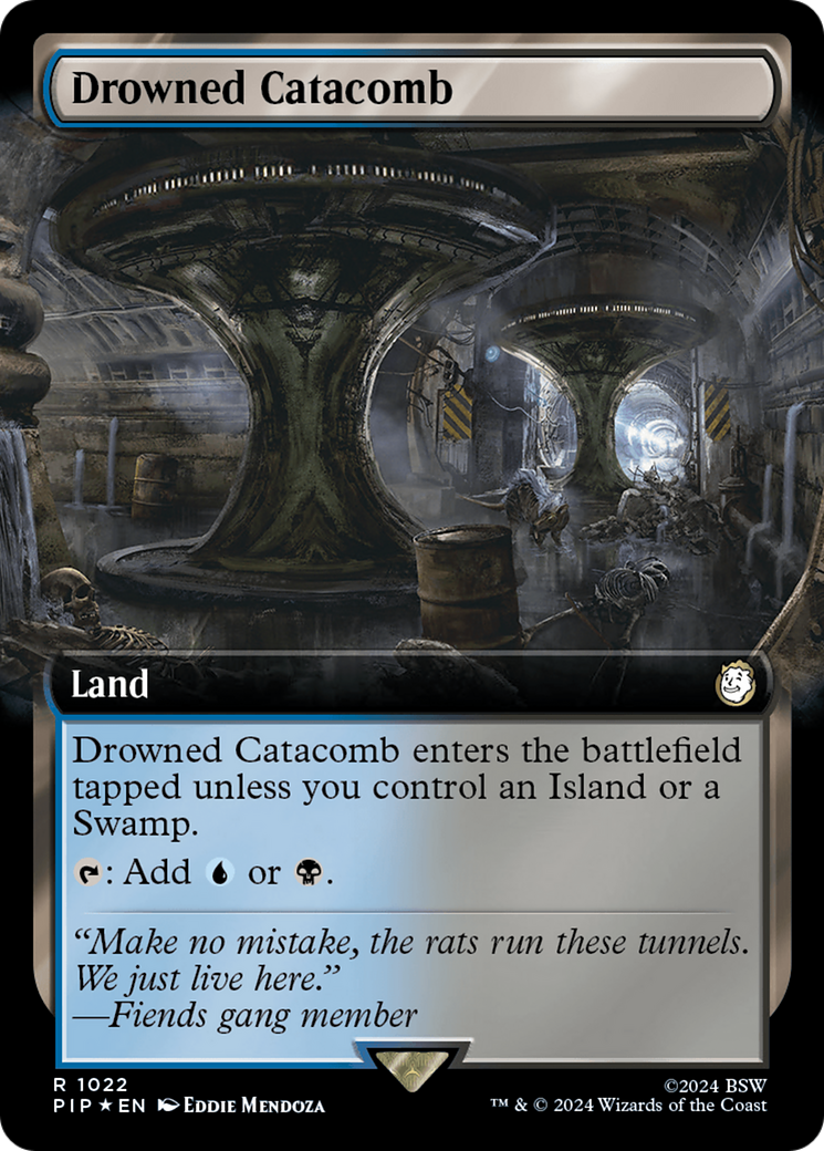 Drowned Catacomb (Extended Art) (Surge Foil) [Fallout] | Rock City Comics