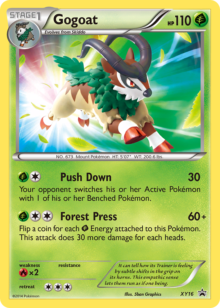 Gogoat (XY16) [XY: Black Star Promos] | Rock City Comics