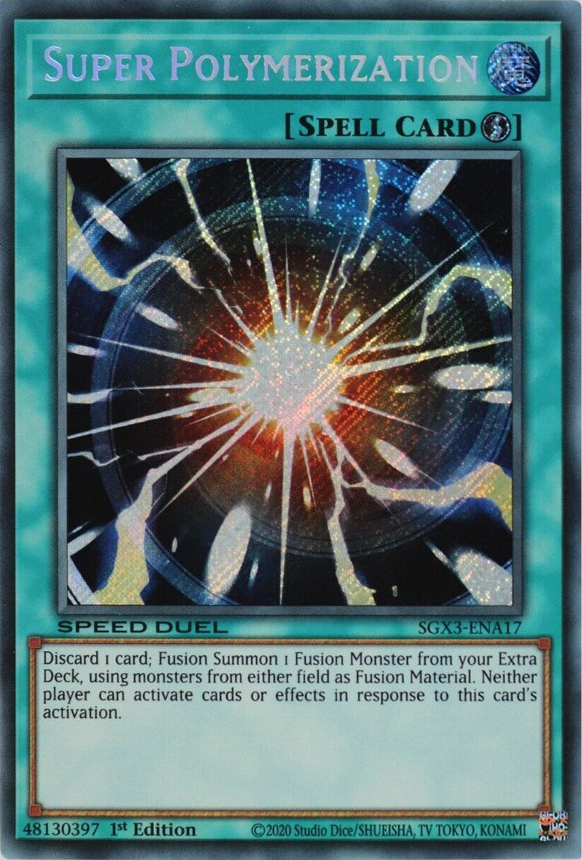 Super Polymerization [SGX3-ENA17] Secret Rare | Rock City Comics