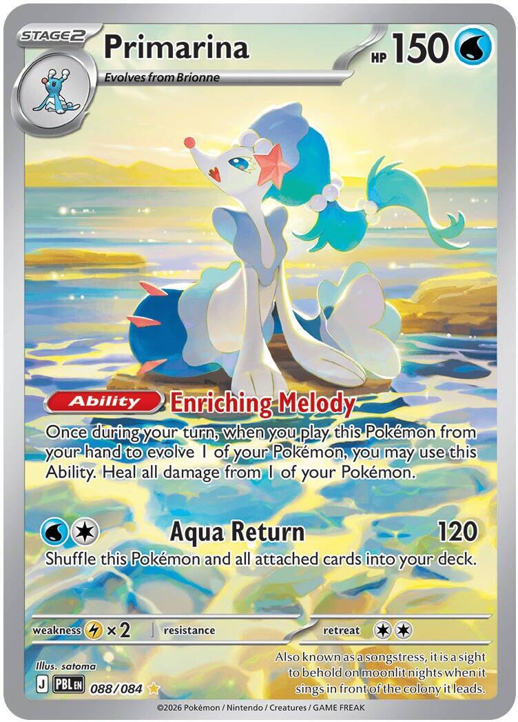 Primarina (088/084) [Mega Evolution: Pitch Black] | Rock City Comics