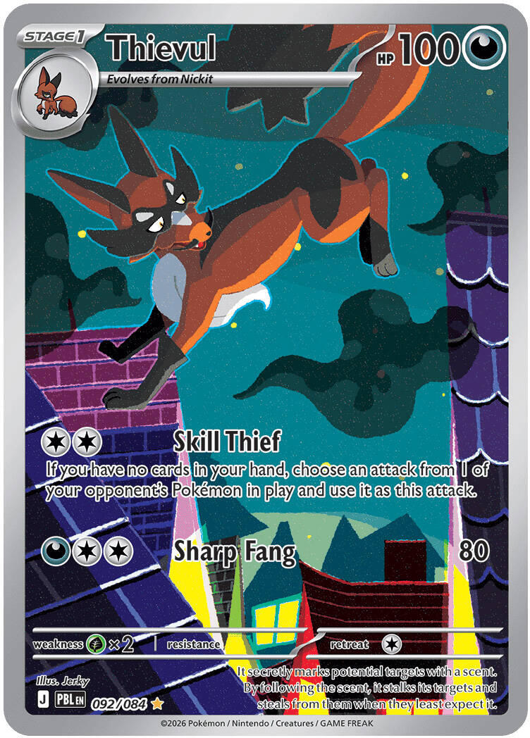 Thievul (092/084) [Mega Evolution: Pitch Black] | Rock City Comics