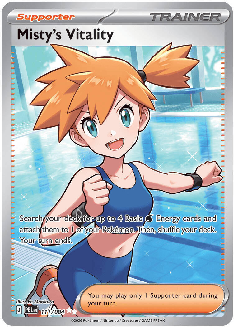Misty's Vitality (111/084) [Mega Evolution: Pitch Black] | Rock City Comics