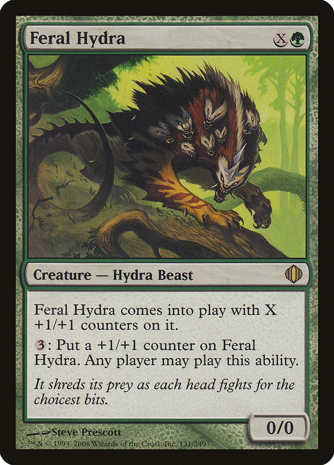 Feral Hydra (Oversized) [Oversize Cards] | Rock City Comics