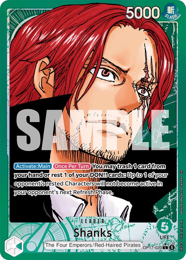 Shanks (Alternate Art) [The World's Strongest Warriors] | Rock City Comics