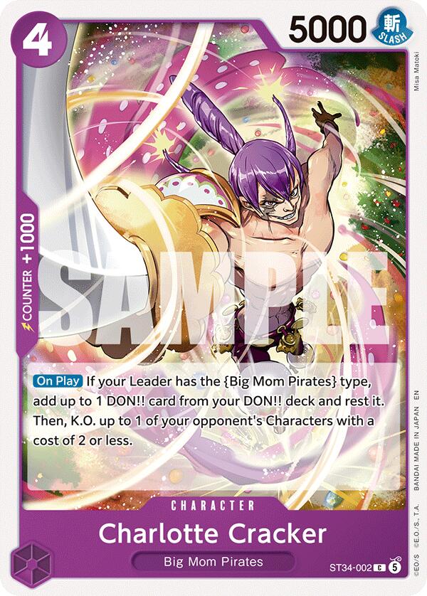 Charlotte Cracker [Starter Deck: PURPLE Charlotte Katakuri] | Rock City Comics