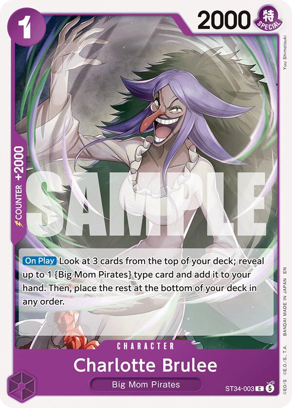 Charlotte Brulee [Starter Deck: PURPLE Charlotte Katakuri] | Rock City Comics