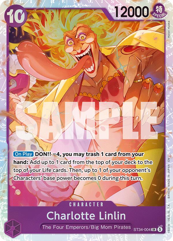 Charlotte Linlin [Starter Deck: PURPLE Charlotte Katakuri] | Rock City Comics