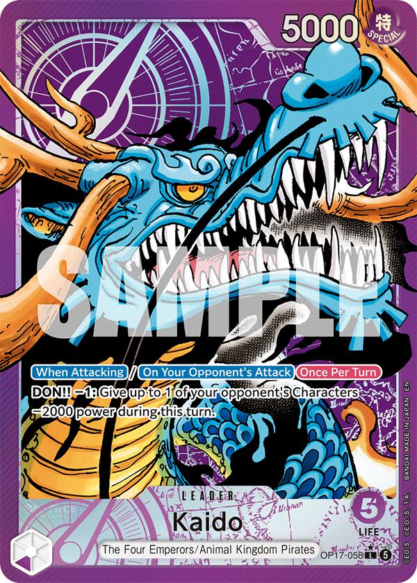 Kaido (Alternate Art) [The World's Strongest Warriors] | Rock City Comics