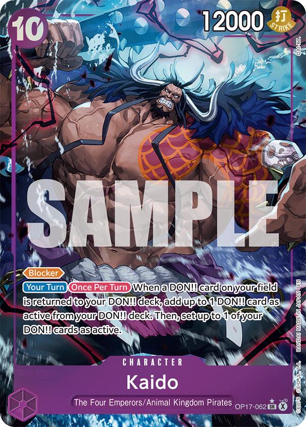 Kaido (Alternate Art) [The World's Strongest Warriors] | Rock City Comics