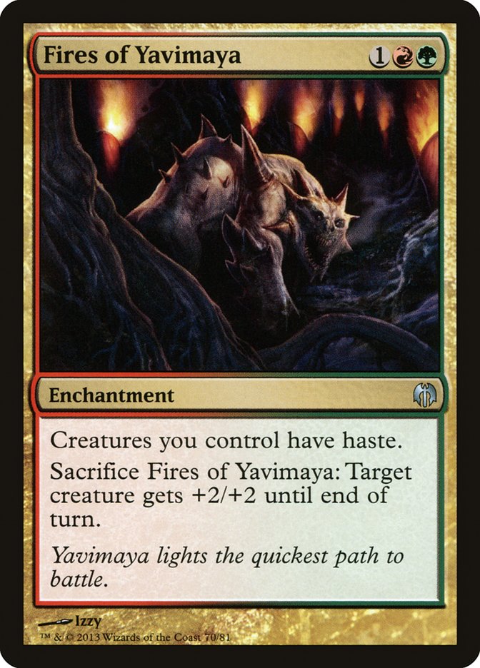 Fires of Yavimaya [Duel Decks: Heroes vs. Monsters] | Rock City Comics