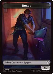 Insect // Rogue Double-Sided Token [Reality Fracture Commander Tokens] | Rock City Comics