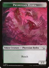 Phyrexian Myr // Phyrexian Hydra (11) Double-Sided Token [March of the Machine Tokens] | Rock City Comics