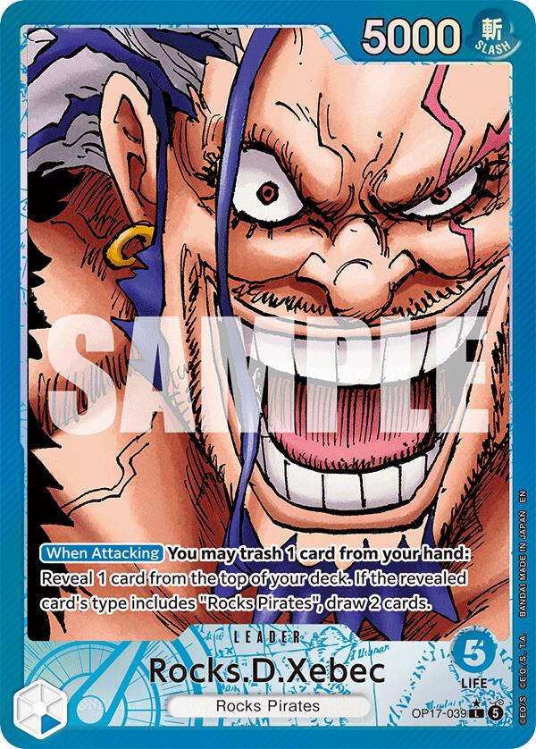 Rocks.D.Xebec (Alternate Art) [The World's Strongest Warriors] | Rock City Comics