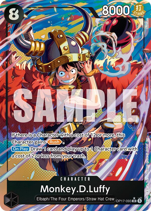 Monkey.D.Luffy (Alternate Art) [The World's Strongest Warriors] | Rock City Comics