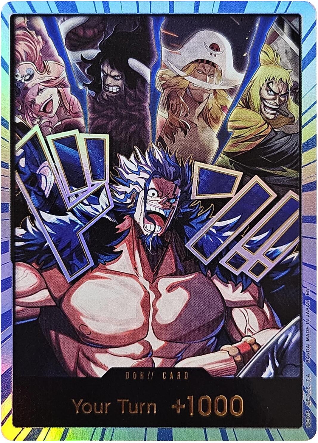 DON!! Card (Alternate Art) (Rocks) (Special Foil) [The World's Strongest Warriors] | Rock City Comics