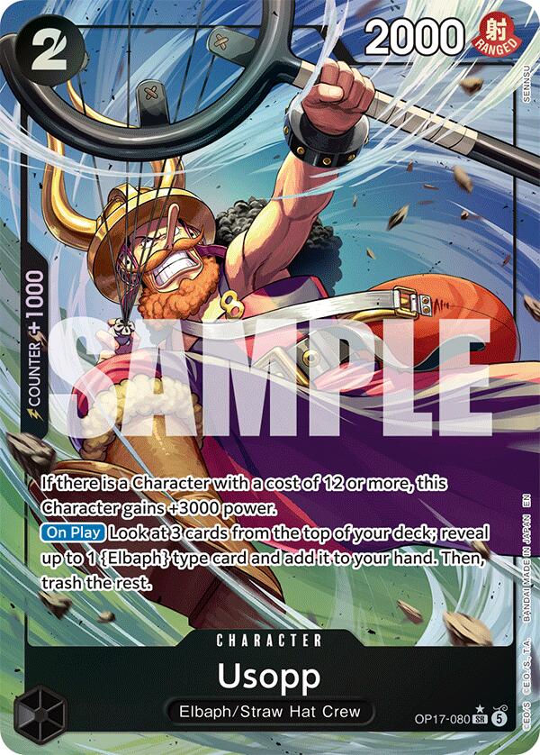 Usopp (Alternate Art) [The World's Strongest Warriors] | Rock City Comics