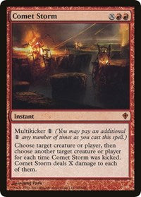 Comet Storm (Oversized) [Oversize Cards] | Rock City Comics