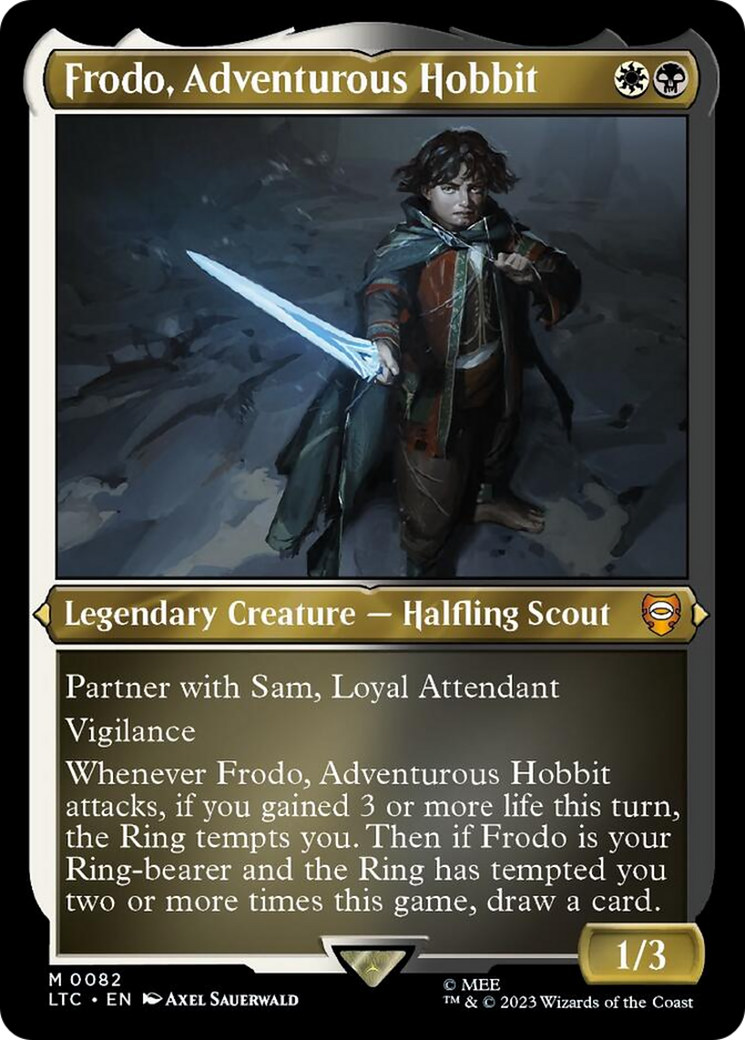 Frodo, Adventurous Hobbit (Display Commander) [The Lord of the Rings: Tales of Middle-Earth Commander] | Rock City Comics