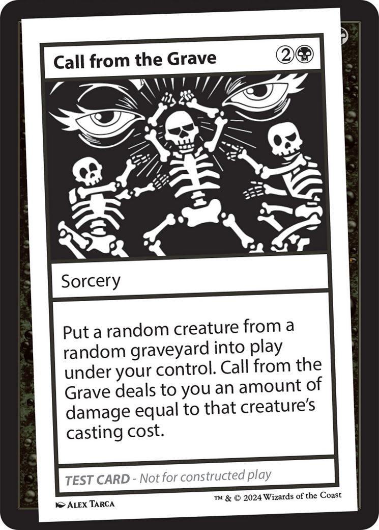 Call from the Grave [Mystery Booster 2 Playtest Cards] | Rock City Comics