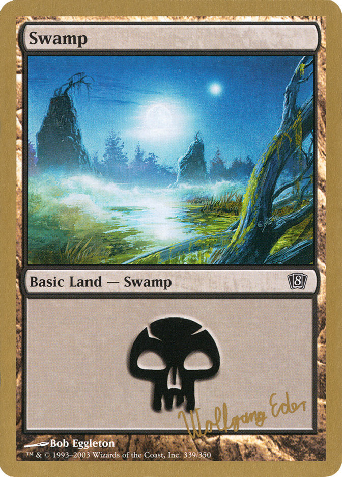 Swamp (we339) (Wolfgang Eder) [World Championship Decks 2003] | Rock City Comics