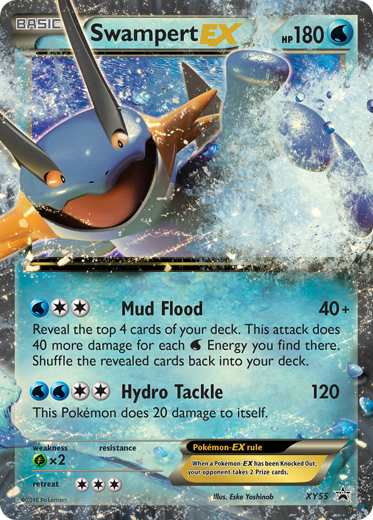 Swampert EX (XY55) [XY: Black Star Promos] | Rock City Comics