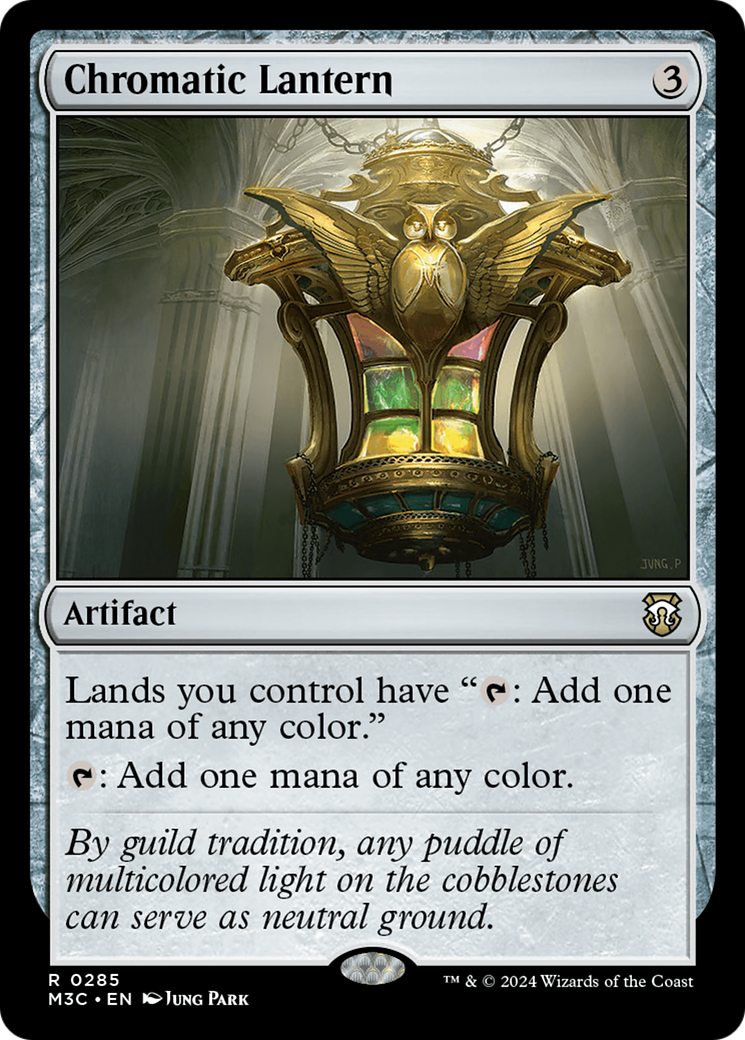 Chromatic Lantern (Ripple Foil) [Modern Horizons 3 Commander] | Rock City Comics