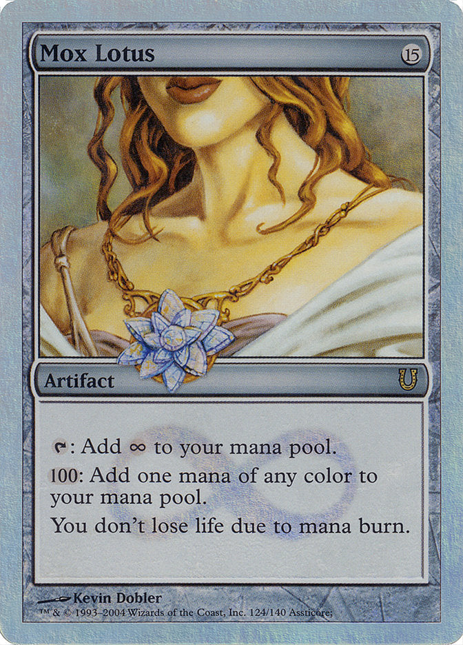 Mox Lotus (Alternate Foil) [Unhinged] | Rock City Comics
