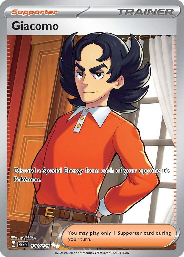 Giacomo (138/131) [Scarlet & Violet: Prismatic Evolutions] | Rock City Comics