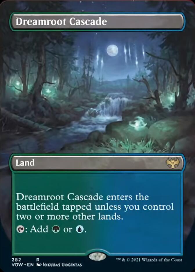 Dreamroot Cascade (Borderless Alternate Art) [Innistrad: Crimson Vow] | Rock City Comics