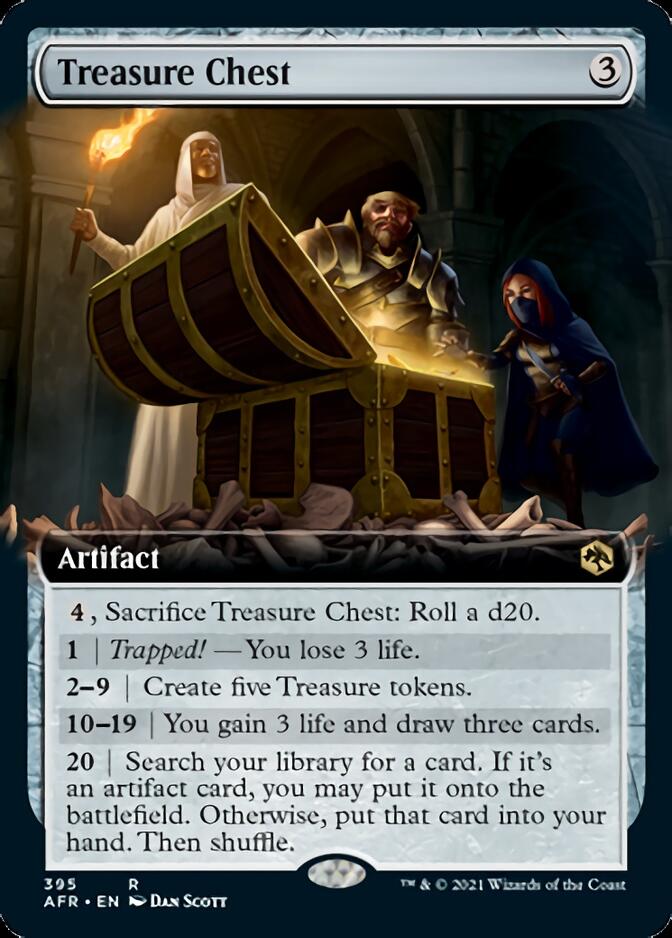 Treasure Chest (Extended Art) [Dungeons & Dragons: Adventures in the Forgotten Realms] | Rock City Comics