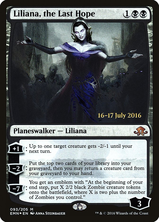 Liliana, the Last Hope [Eldritch Moon Prerelease Promos] | Rock City Comics