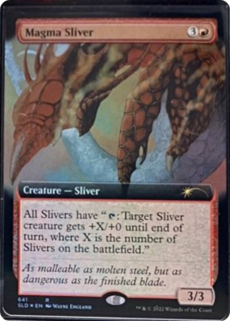 Magma Sliver (Extended Art) [Secret Lair Drop Series] | Rock City Comics