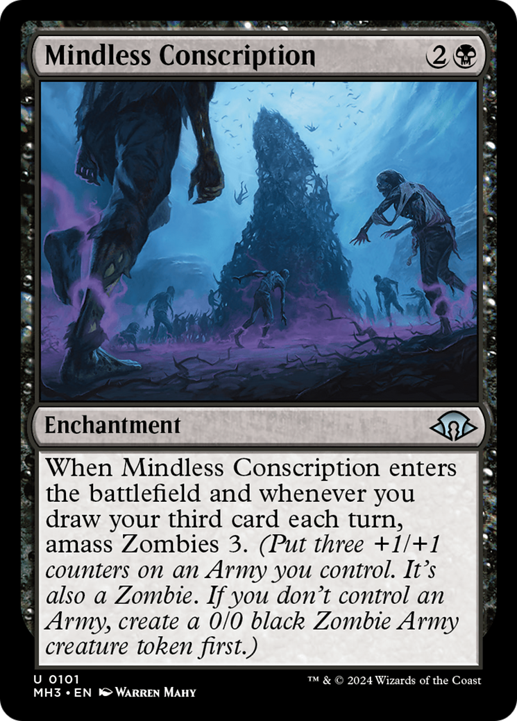 Mindless Conscription [Modern Horizons 3] | Rock City Comics