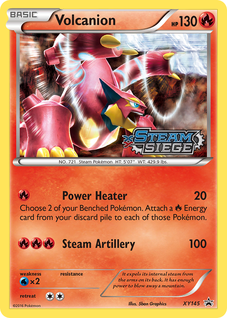 Volcanion (XY145) [XY: Black Star Promos] | Rock City Comics