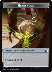 Heartwood // Thopter Double-Sided Token [Reality Fracture Tokens] | Rock City Comics