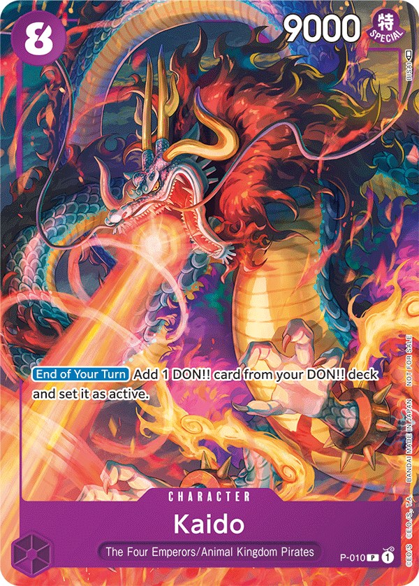 Kaido (Tournament Pack Vol. 1) [One Piece Promotion Cards] | Rock City Comics