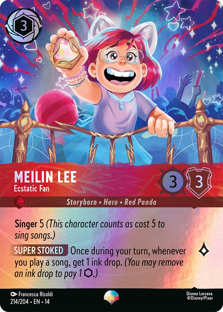 Meilin Lee - Ecstatic Fan (Epic) (214/204) [Hyperia City] | Rock City Comics