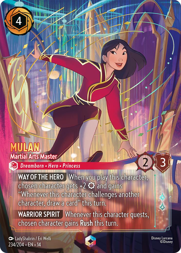 Mulan - Martial Arts Master (Enchanted) (234/204) [Hyperia City] | Rock City Comics