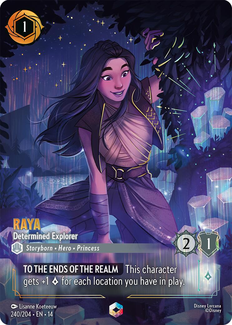 Raya - Determined Explorer (Enchanted) (240/204) [Hyperia City] | Rock City Comics