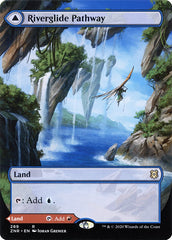 Riverglide Pathway // Lavaglide Pathway (Borderless Alternate Art) [Zendikar Rising] | Rock City Comics