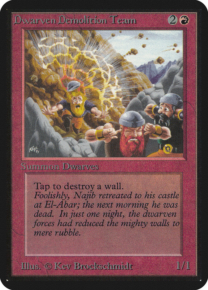 Dwarven Demolition Team [Alpha Edition] | Rock City Comics