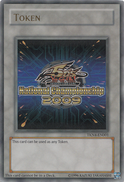 Yu-Gi-Oh 5D's 2009 National Championship Token [TKN4-EN001] Ultra Rare | Rock City Comics
