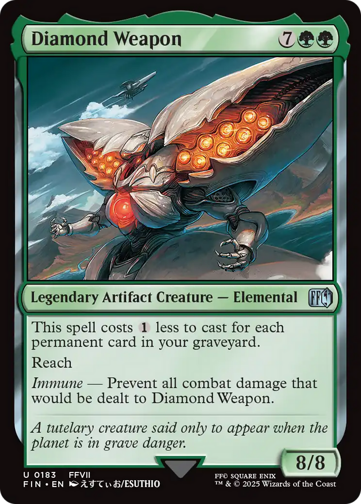 Diamond Weapon [FINAL FANTASY] | Rock City Comics