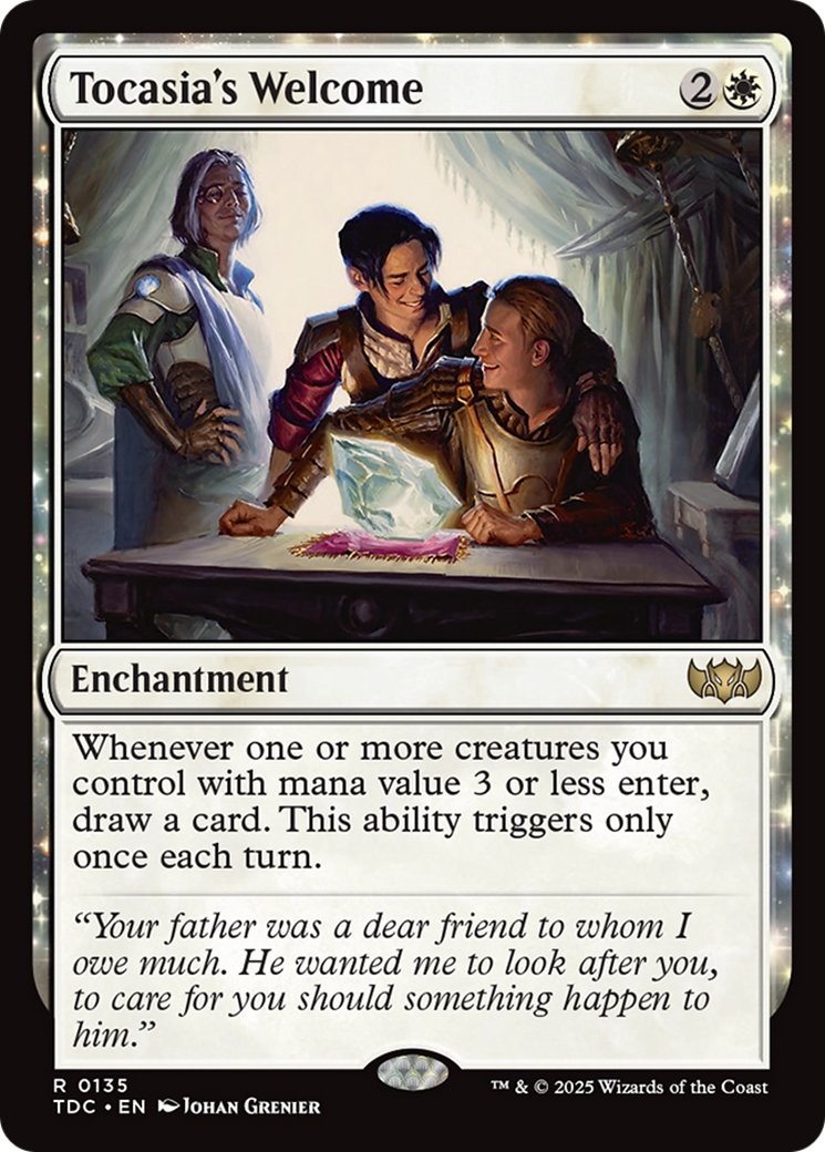 Tocasia's Welcome [Tarkir: Dragonstorm Commander] | Rock City Comics