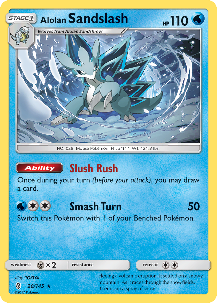 Alolan Sandslash (20/145) [Sun & Moon: Guardians Rising] | Rock City Comics