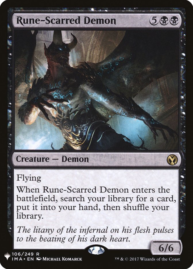 Rune-Scarred Demon [Mystery Booster] | Rock City Comics